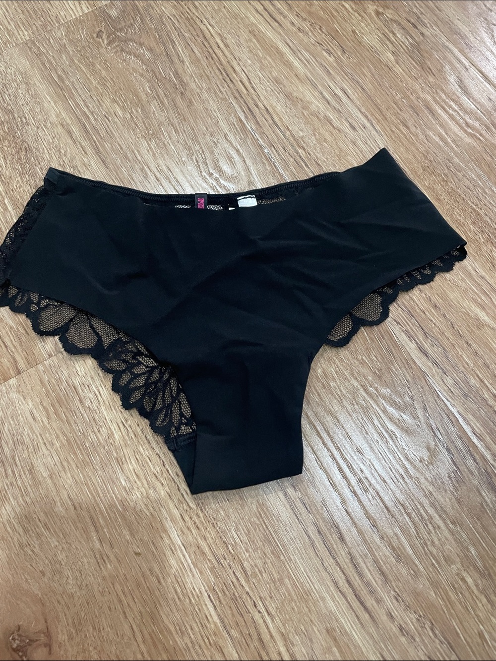 Victoria's Secret Black Lace Hipster Panty